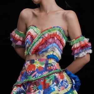 NWT Celia B rainbow top